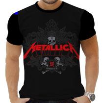 Camiseta Camisa Personalizada Rock Metal Metallica 17_x000D_