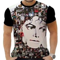Camiseta Camisa Personalizada Rock Metal Michael Jackson 5_x000D_
