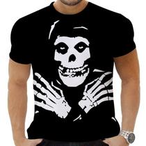 Camiseta Camisa Personalizada Rock Metal Mifits 8_x000D_