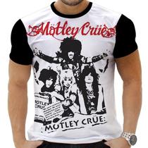 Camiseta Camisa Personalizada Rock Metal Motley Crue 15_x000D_