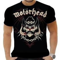 Camiseta Camisa Personalizada Rock Metal Motor Head 4 Camiseta Camisa Personalizada Rock Metal Motor Head 4