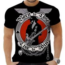 Camiseta Camisa Personalizada Rock Metal Motor Head 6 Camiseta Camisa Personalizada Rock Metal Motor Head 6