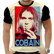 Camiseta Camisa Personalizada Rock Metal Nirvana 16_x000D_