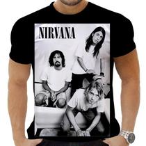 Camiseta Camisa Personalizada Rock Metal Nirvana 6