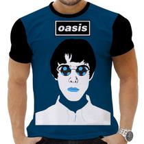 Camiseta Camisa Personalizada Rock Metal Oasis 11_x000D_