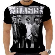 Camiseta Camisa Personalizada Rock Metal Oasis 3