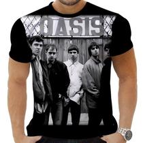 Camiseta Camisa Personalizada Rock Metal Oasis 3_x000D_