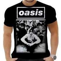 Camiseta Camisa Personalizada Rock Metal Oasis 4_x000D_