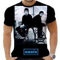 Camiseta Camisa Personalizada Rock Metal Oasis 5_x000D_