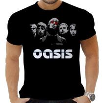 Camiseta Camisa Personalizada Rock Metal Oasis 7