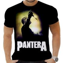 Camiseta Camisa Personalizada Rock Metal Pantera 11_x000D_