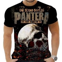 Camiseta Camisa Personalizada Rock Metal Pantera 6_x000D_