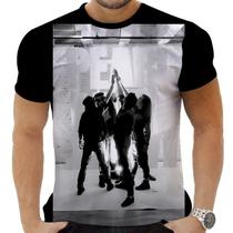 Camiseta Camisa Personalizada Rock Metal Pearl Jam 1