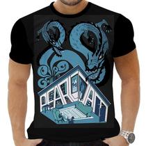 Camiseta Camisa Personalizada Rock Metal Pearl Jam 2_x000D_