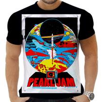 Camiseta Camisa Personalizada Rock Metal Pearl Jam 22_x000D_