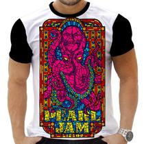 Camiseta Camisa Personalizada Rock Metal Pearl Jam 23_x000D_