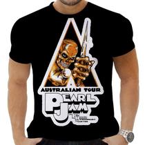 Camiseta Camisa Personalizada Rock Metal Pearl Jam 27_x000D_
