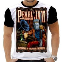 Camiseta Camisa Personalizada Rock Metal Pearl Jam 3 Camiseta Camisa Personalizada Rock Metal Pearl Jam 3