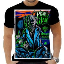 Camiseta Camisa Personalizada Rock Metal Pearl Jam 35 Camiseta Camisa Personalizada Rock Metal Pearl Jam 35