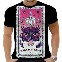 Camiseta Camisa Personalizada Rock Metal Pearl Jam 37_x000D_