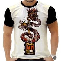 Camiseta Camisa Personalizada Rock Metal Pearl Jam 38_x000D_