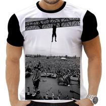 Camiseta Camisa Personalizada Rock Metal Pearl Jam 49