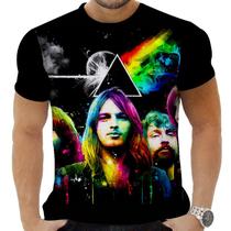 Camiseta Camisa Personalizada Rock Metal Pink Floyd 3_x000D_