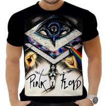 Camiseta Camisa Personalizada Rock Metal Pink Floyd 7_x000D_