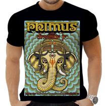 Camiseta Camisa Personalizada Rock Metal Primus 10 Camiseta Camisa Personalizada Rock Metal Primus 10
