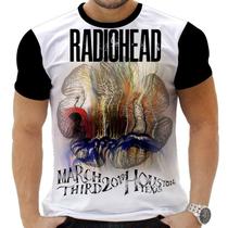 Camiseta Camisa Personalizada Rock Metal Radiohead 4 Camiseta Camisa Personalizada Rock Metal Radiohead 4