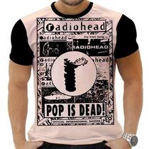 Camiseta Camisa Personalizada Rock Metal Radiohead 5 Camiseta Camisa Personalizada Rock Metal Radiohead 5