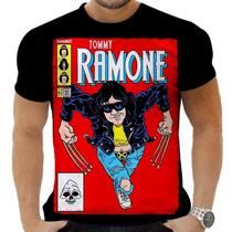 Camiseta Camisa Personalizada Rock Metal Ramones 11 Camiseta Camisa Personalizada Rock Metal Ramones 11