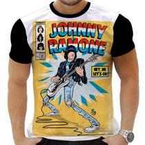 Camiseta Camisa Personalizada Rock Metal Ramones 4 Camiseta Camisa Personalizada Rock Metal Ramones 4