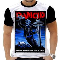 Camiseta Camisa Personalizada Rock Metal Rancid 4 Camiseta Camisa Personalizada Rock Metal Rancid 4
