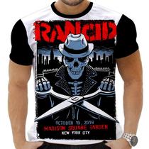 Camiseta Camisa Personalizada Rock Metal Rancid 6 Camiseta Camisa Personalizada Rock Metal Rancid 6