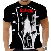 Camiseta Camisa Personalizada Rock Metal Rancid 9 Camiseta Camisa Personalizada Rock Metal Rancid 9
