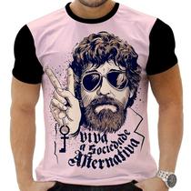 Camiseta Camisa Personalizada Rock Metal Raul Seixas 4_x000D_ - Zahir Store
