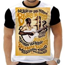 Camiseta Camisa Personalizada Rock Metal Roberth Johnson 13 Camiseta Camisa Personalizada Rock Metal Roberth Johnson 13