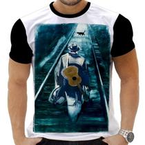 Camiseta Camisa Personalizada Rock Metal Roberth Johnson 14 Camiseta Camisa Personalizada Rock Metal Roberth Johnson 14