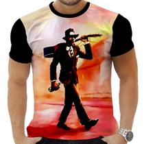 Camiseta Camisa Personalizada Rock Metal Roberth Johnson 16 Camiseta Camisa Personalizada Rock Metal Roberth Johnson 16