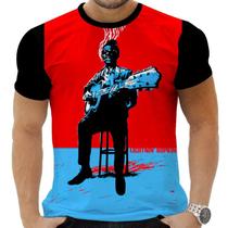 Camiseta Camisa Personalizada Rock Metal Roberth Johnson 5 Camiseta Camisa Personalizada Rock Metal Roberth Johnson 5