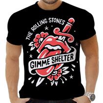 Camiseta Camisa Personalizada Rock Metal Rolling Stones 4 Camiseta Camisa Personalizada Rock Metal Rolling Stones 4