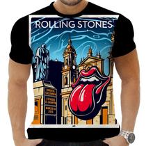 Camiseta Camisa Personalizada Rock Metal Rolling Stones 6 Camiseta Camisa Personalizada Rock Metal Rolling Stones 6