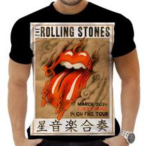 Camiseta Camisa Personalizada Rock Metal Rolling Stones 8 Camiseta Camisa Personalizada Rock Metal Rolling Stones 8