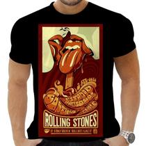 Camiseta Camisa Personalizada Rock Metal Rolling Stones 9 Camiseta Camisa Personalizada Rock Metal Rolling Stones 9
