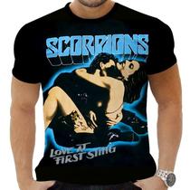 Camiseta Camisa Personalizada Rock Metal Scorpion 3_x000D_