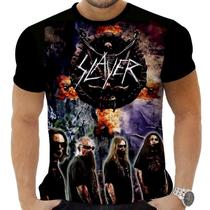 Camiseta Camisa Personalizada Rock Metal Slayer 11_x000D_