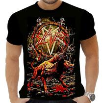 Camiseta Camisa Personalizada Rock Metal Slayer 12_x000D_