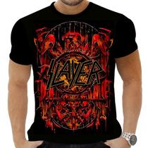 Camiseta Camisa Personalizada Rock Metal Slayer 22_x000D_