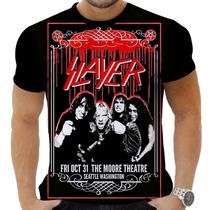 Camiseta Camisa Personalizada Rock Metal Slayer 23